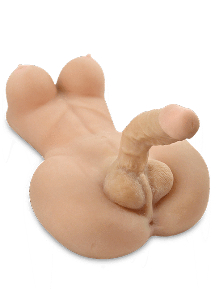 Buste Poupée Suceuse 100% Silicone - Anus et Vagin Artificiel — vue principale