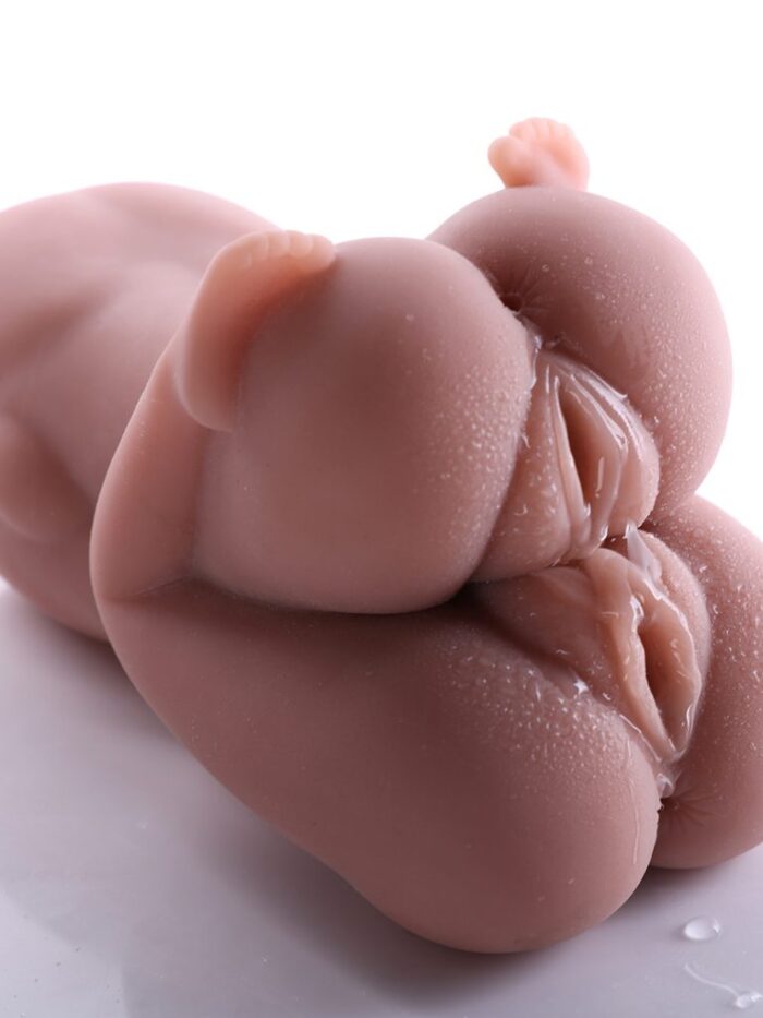 masturbateur, cul, vagin, sextoy bronzé