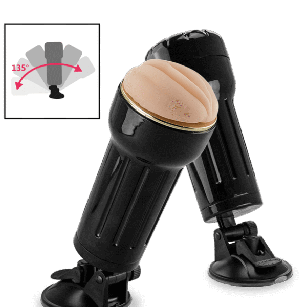 Masturbateur Vagin Ventouse Orientable