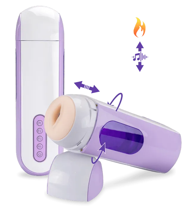 Masturbador de ida y vuelta de Beatbox Bluetooth