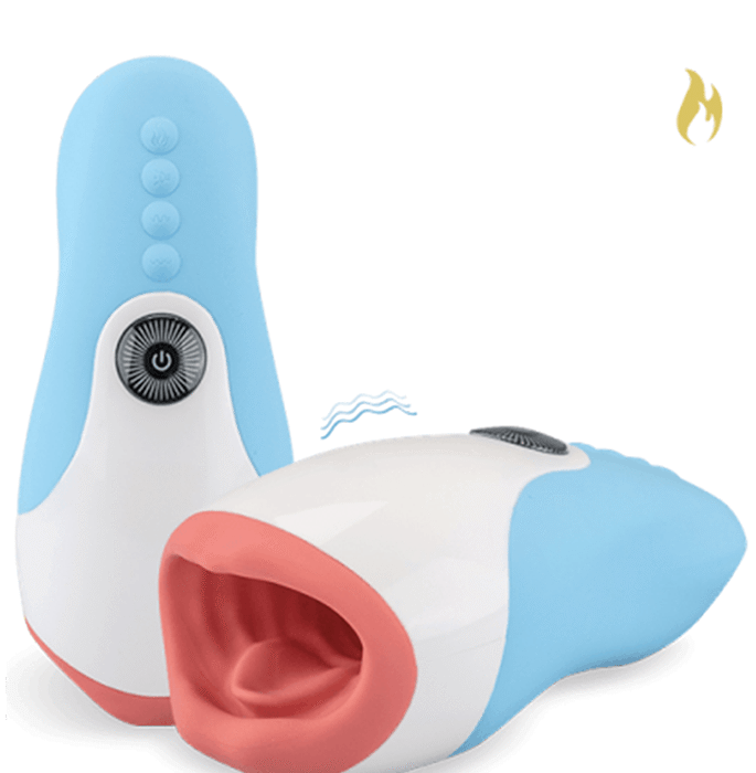 Masturbateur bouche suceuse Blue Viper