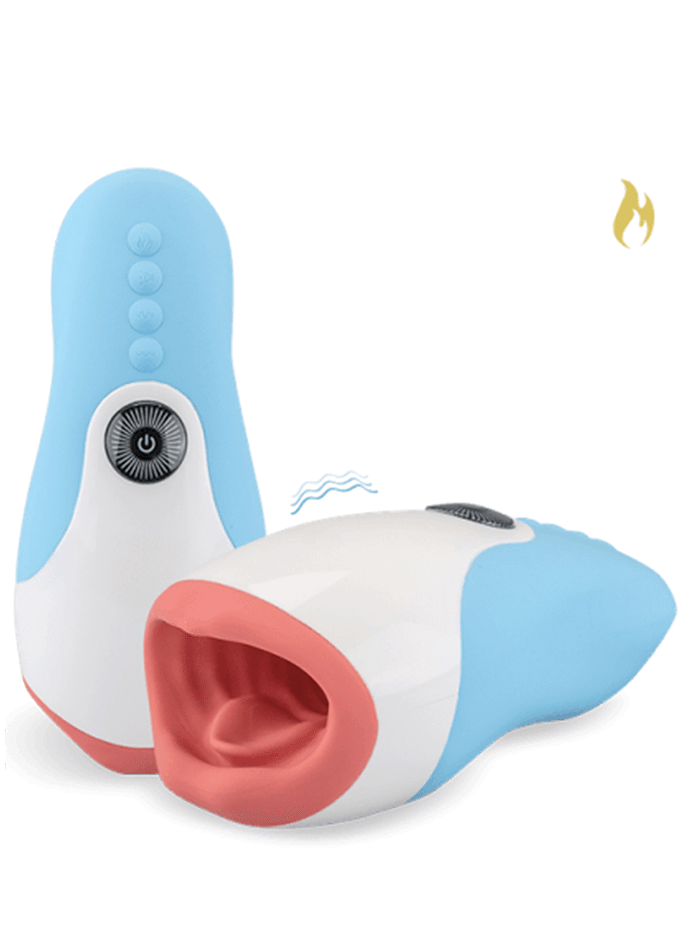 Masturbateur bouche suceuse Blue Viper