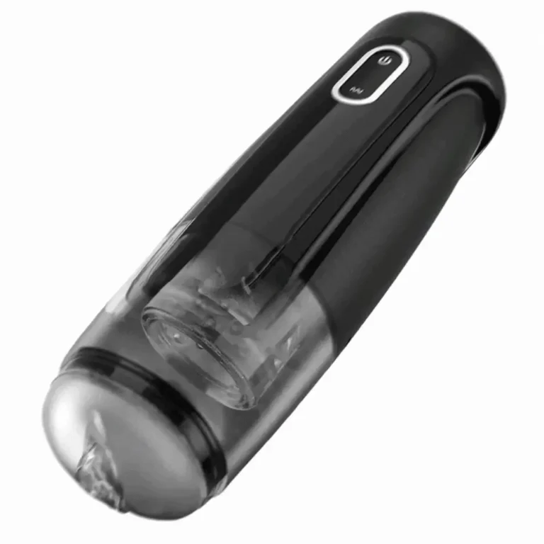 Hands-free self-rotating male masturbation mug