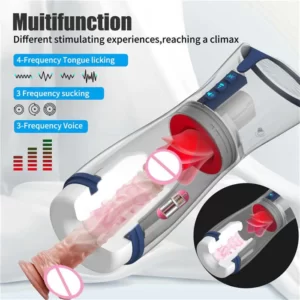 007-Ⅱ Langue Léchage Prononciation Masturbation Tasse Masturbateur Mâle