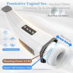 007-Ⅲ Penis 4D Clip Aspiration Smart Real Voice Langue Lécher Mâle Masturbateur Tasse