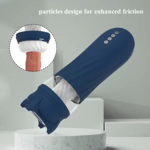 Stroker électrique texturé réaliste Rocket 3D avec 5 modes de rotation de poussée