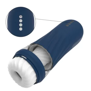 Stroker électrique texturé réaliste Rocket 3D avec 5 modes de rotation de poussée