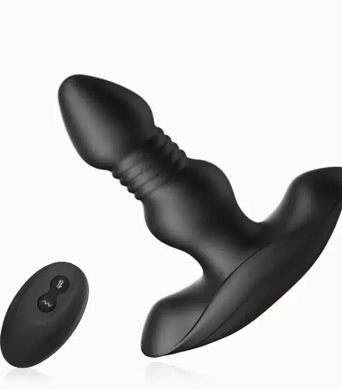 L'EXPLORATEUR ANAL Vibromasseur anal prostatique 3 télescopiques 10 vibration Aaron AS