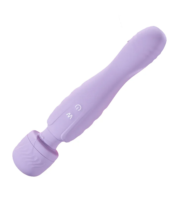 Vibromasseur Dual Head AV Stick clitoris tétons violet