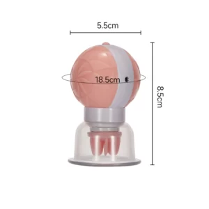 Pompe d'aspiration pour stimulation des tétons 10 vibrateurs de tétons rotatifs, unisexe.