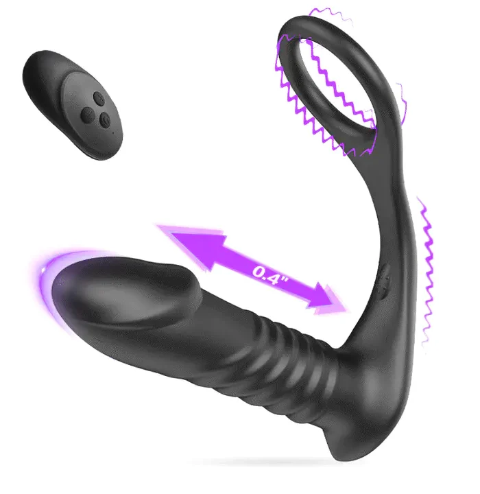 MISSILE Prostate Vibromasseur Silicone