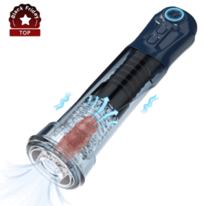 Appareil pour agrandir le pénis avec stimulation du gland 3 niveaux d'aspiration et 7 mod