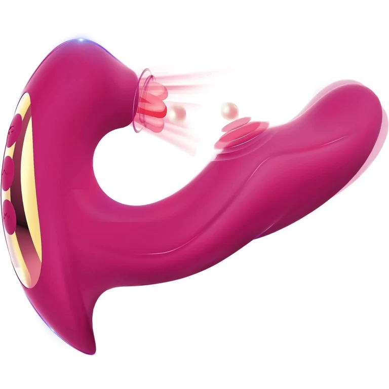 poshgaze - G-spot vibrator with tapping and licking patterns