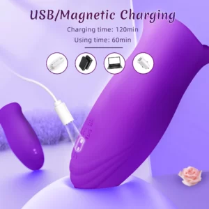 ElegaLure - Vibromasseur clitoridien avec sensation d'aspiration et de taquinerie