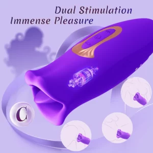 ElegaLure - Vibromasseur clitoridien avec sensation d'aspiration et de taquinerie