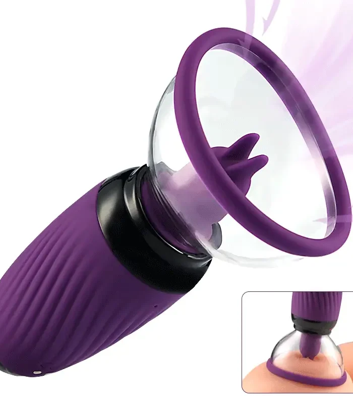 Vibromasseur Lapine: 10 Vibrations et 5 Modes de Succion, avec Ventouse pour le Plaisir Féminin