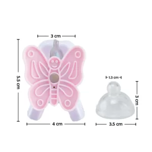 Vibrateur Butterfly Clip tétons 12 fréquences