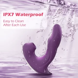 Ingmar - Vibromasseur Point G avec Tapotement, Vibration & Succion Clitoridienne