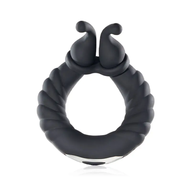 Lapin Cockring Anneau de Pénis 10 Vibrations - photo 2
