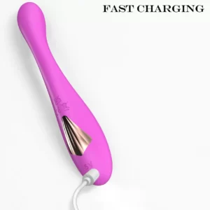 Ilaria - Vibromasseur point G avec moteur puissant et motif vibrant