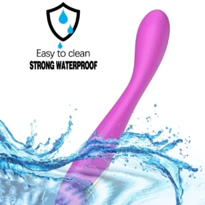 Ilaria - Vibromasseur point G avec moteur puissant et motif vibrant