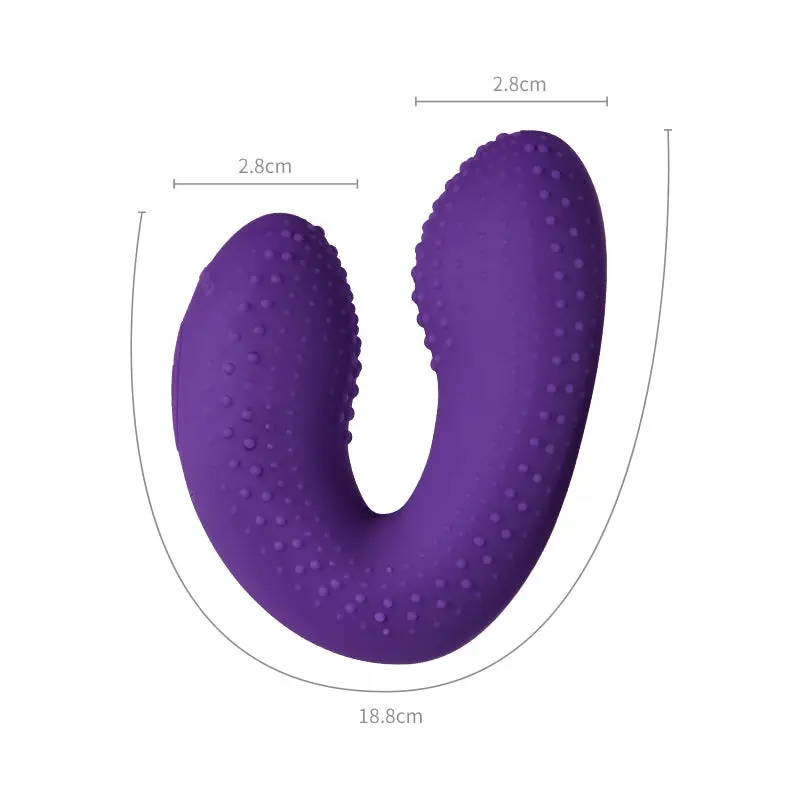 Lila Vibromasseur 10 Vibrations G-Point Stimulateur Solo/Couple