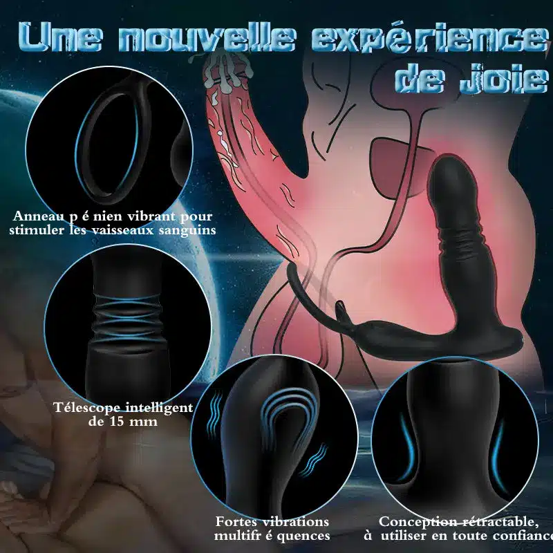 Palos Stimulateur Prostatique 7 Vibrations & 7 Va-et-vient - photo 3