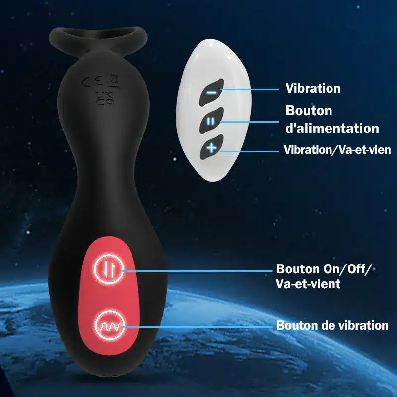 Palos Stimulateur Prostatique 7 Vibrations & 7 Va-et-vient - photo 4