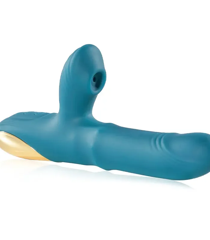 Vibromasseur télescopique à aspiration entièrement automatique 7 + 7 + 7