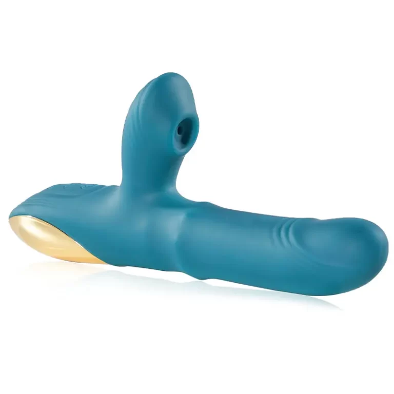 Fully automatic suction telescopic vibrator 7+7+7