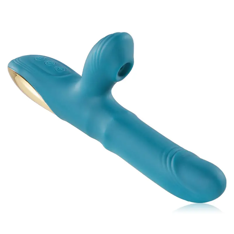 Vibromasseur télescopique à aspiration entièrement automatique 7 + 7 + 7