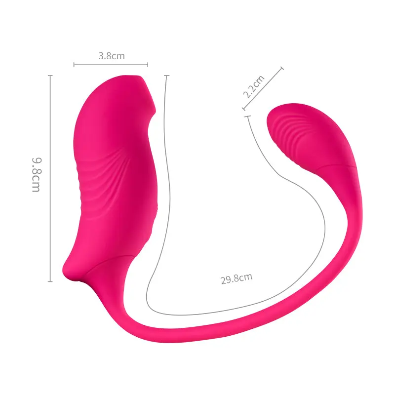 Vibromasseurs 2 EN 1 10 Succions 10 Vibrations