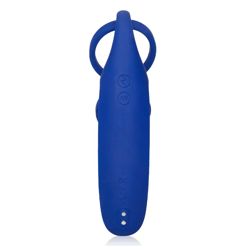 Viromasseur Prostate+Cockring 2 En 1 9 Vibrations 5 Chocs Electriques