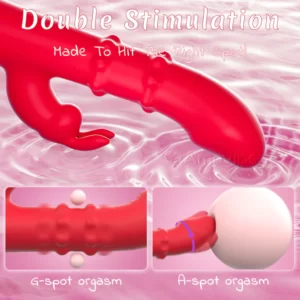 RegalRap - Vibrador Punto G con Diseños Rotatorio y Clitorial