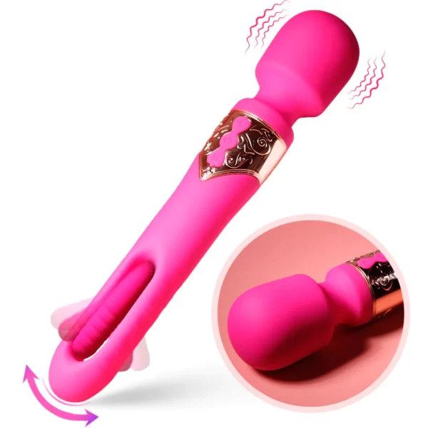 Clara - Klassischer Vibrator mit Schlag- und Vibrationsfunktion