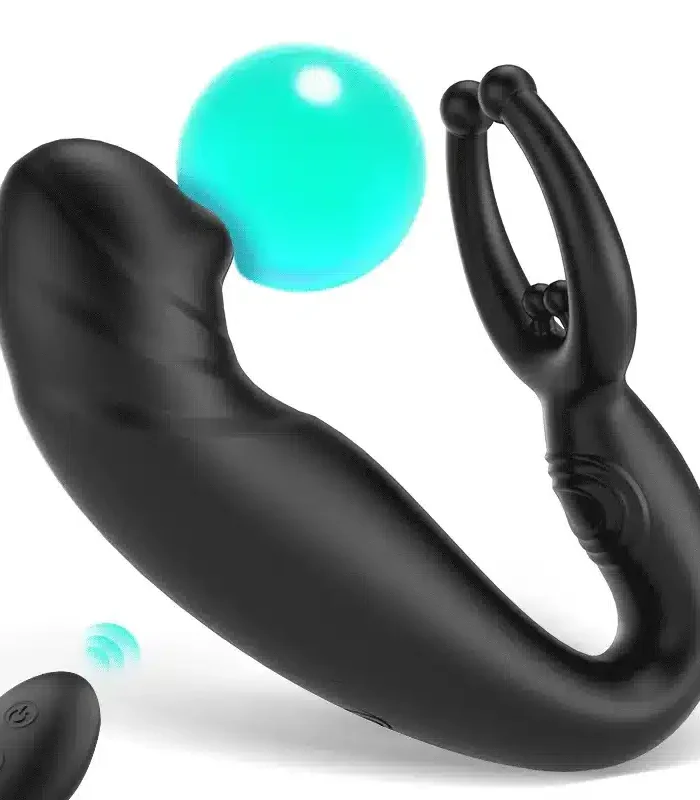 Vibromasseur Anal Masser Prostate 3 en 1 multifonction