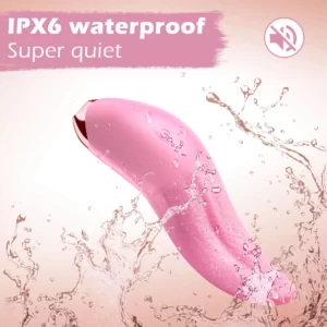 Hansley - Stimulateur de Langue Avec 10 Modes de Vibration