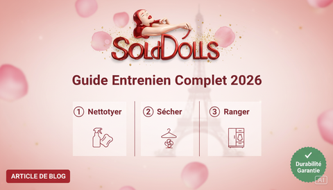 Guide entretien poupée sexuelle - nettoyage et conservation 2026 - SoldDolls