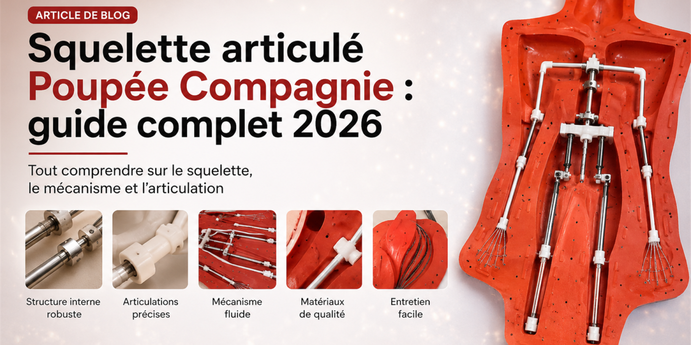 Squelette articule poupee sexuelle : guide complet 2026