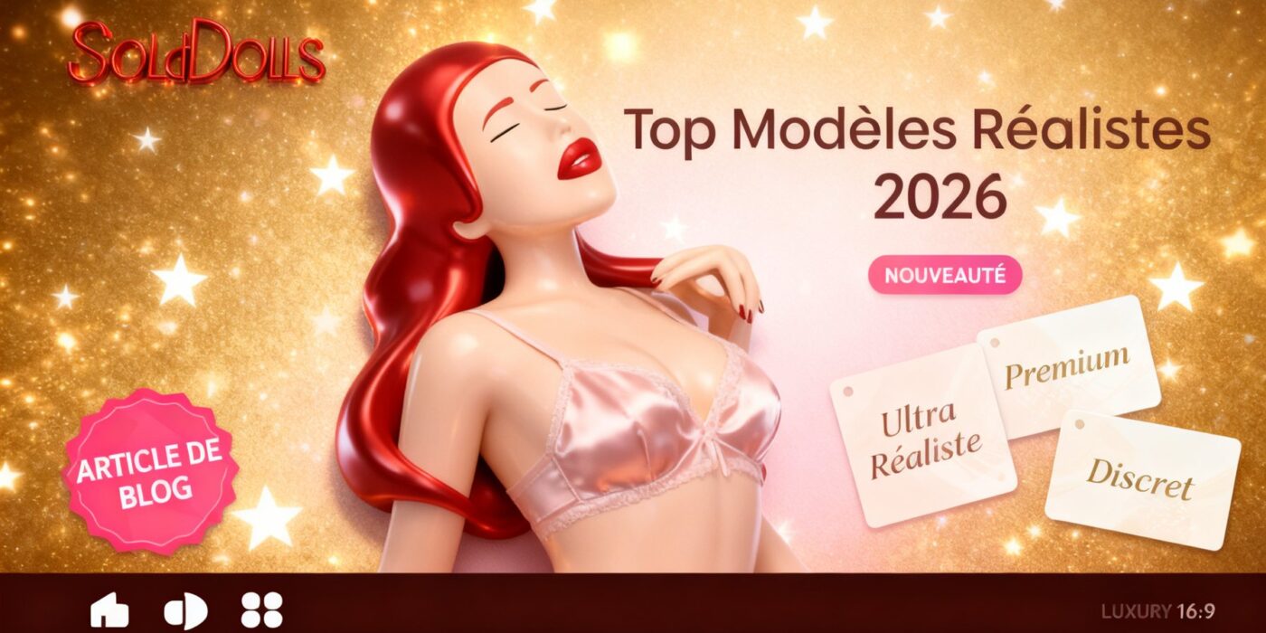 Top modèles poupées sexuelles réalistes 2026 - sélection SoldDolls