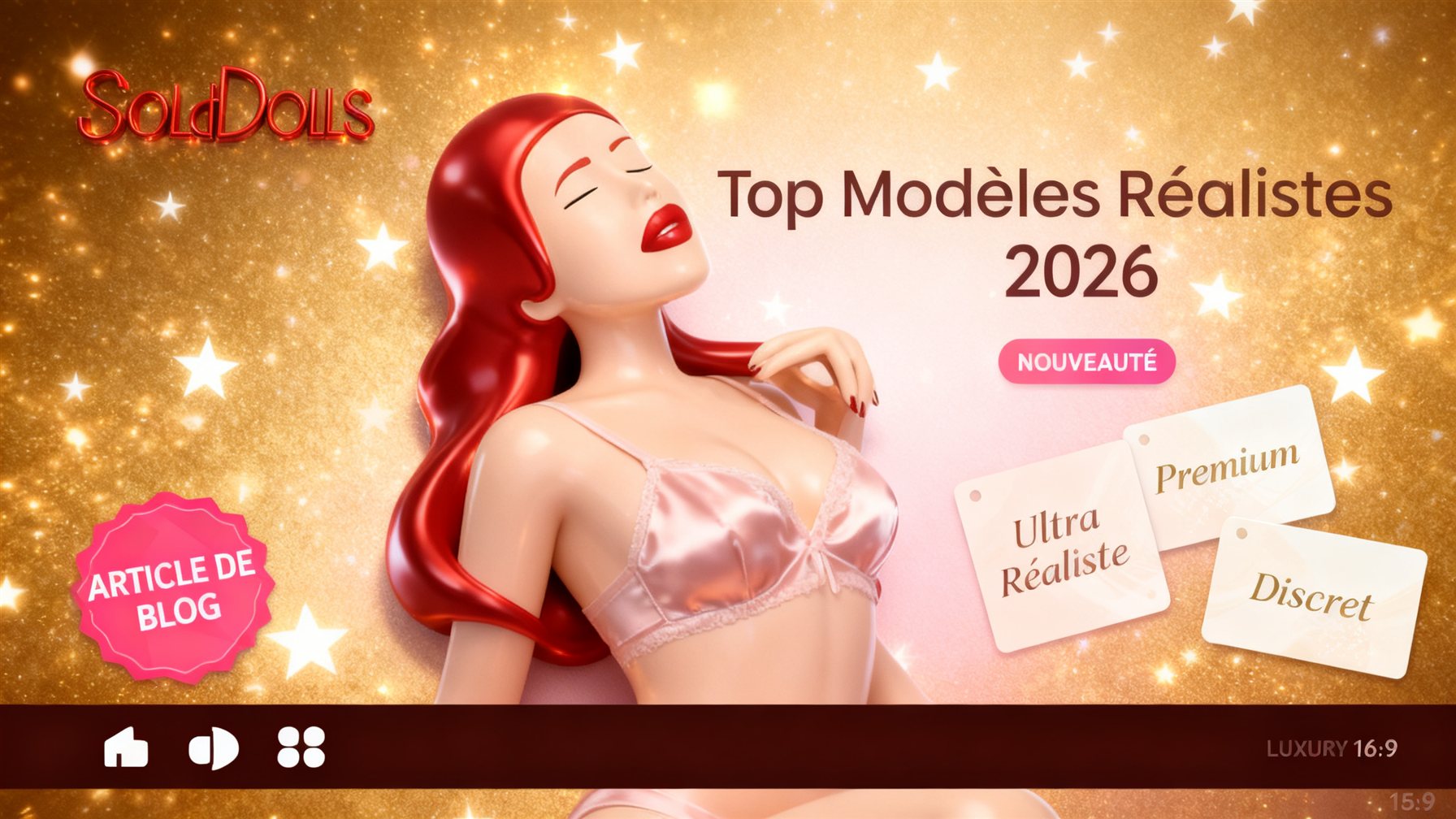 Top modèles poupées sexuelles réalistes 2026 - sélection SoldDolls