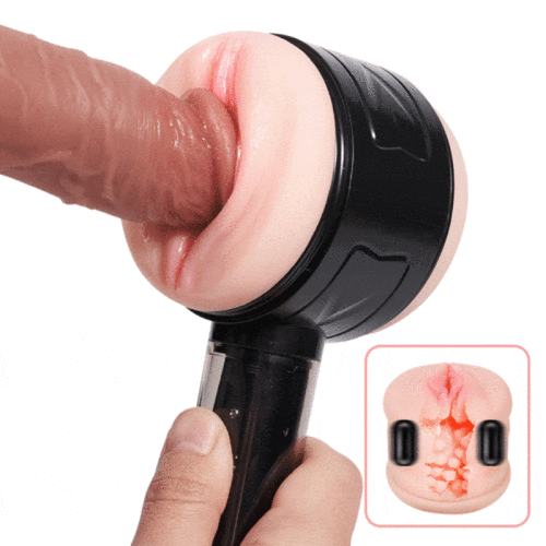 10 Vibration Anale et Vaginale 2 en 1 Masturbateur portatif