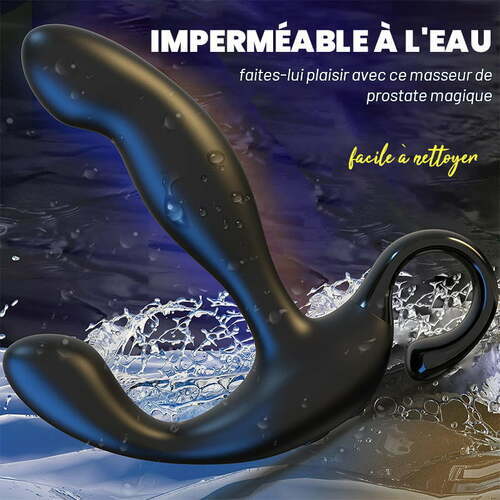 Aladdin 10 Ondulations 10 Vibrations Stimulation de la Prostate Pour Débutant Anal toy