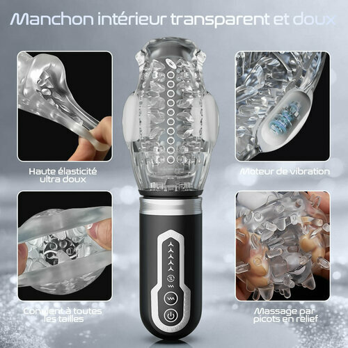 Amber - 7 Vibrant 5 Rotating Thrusting Fellation Masturbateur