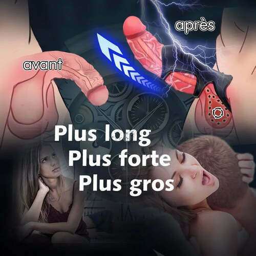 Anneaux de pénis Triple Cock Ring pour testicules, couleur noire, Moruioy