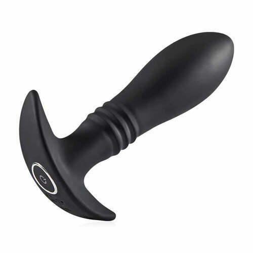 BALLE Stimulateur prostatique avec va-et-vient sur l'anus et 10 vibrations