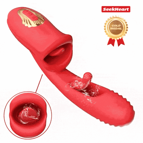 Bisou | vibromasseur pour femme G-Point-Slap avec design de langue