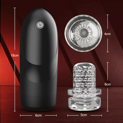 BULLET Masturbateur masculin à 3 fréquences de super forte vibration