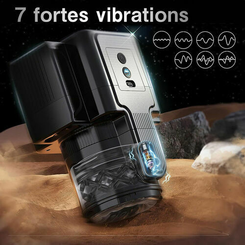 Caméra 3 EN 1 Masturbateur mâle multifonctionnel détachable