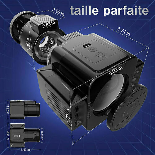Caméra 3 EN 1 Masturbateur mâle multifonctionnel détachable